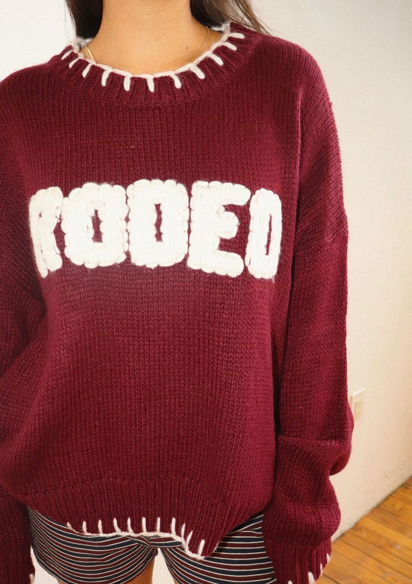 Cherry Rodeo Sweater