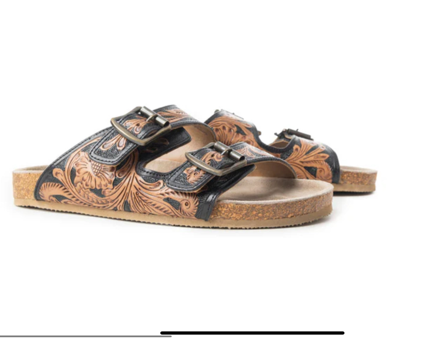 Falling Feathers Sandals