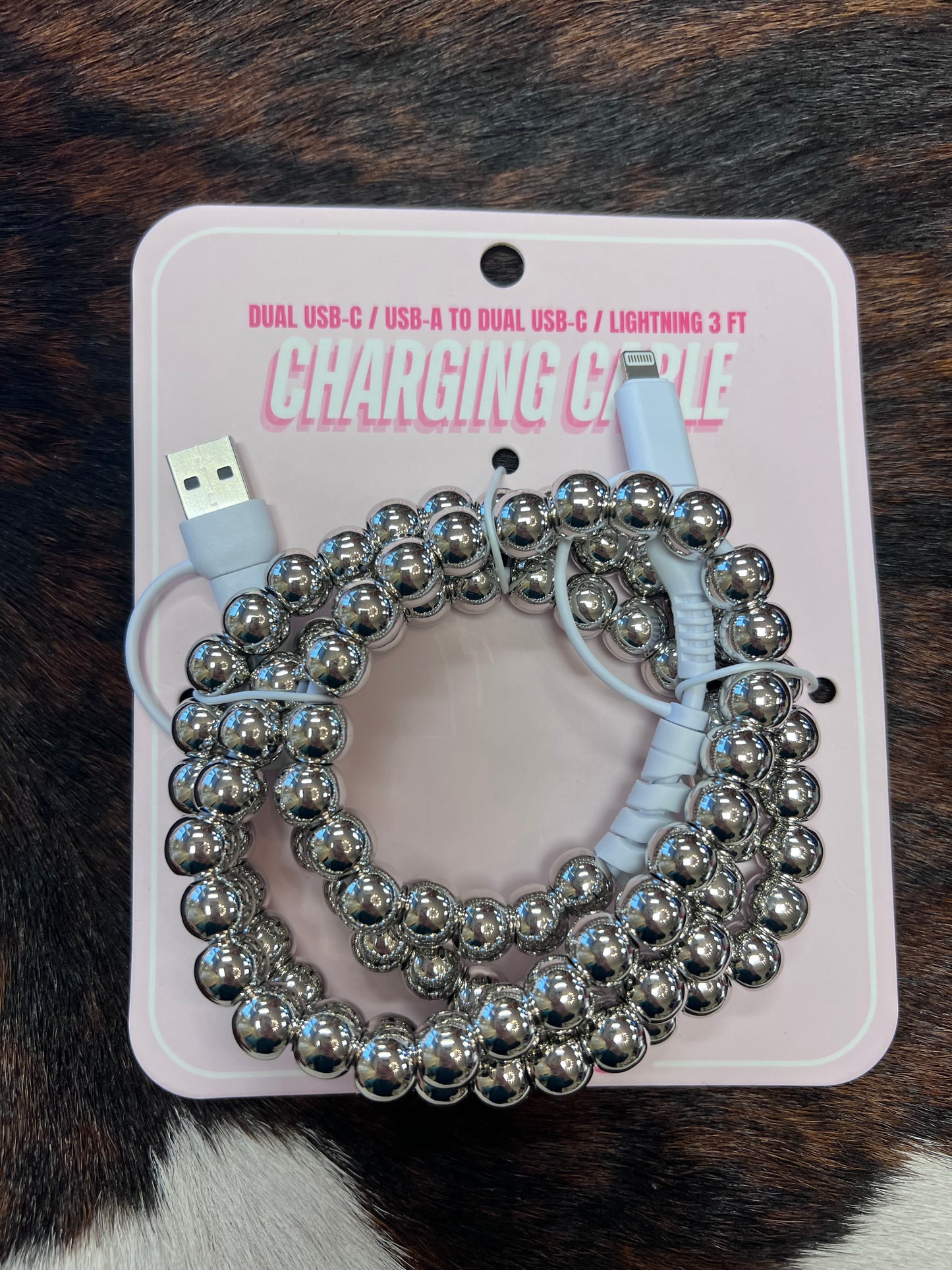 Beaded Phone Chargers