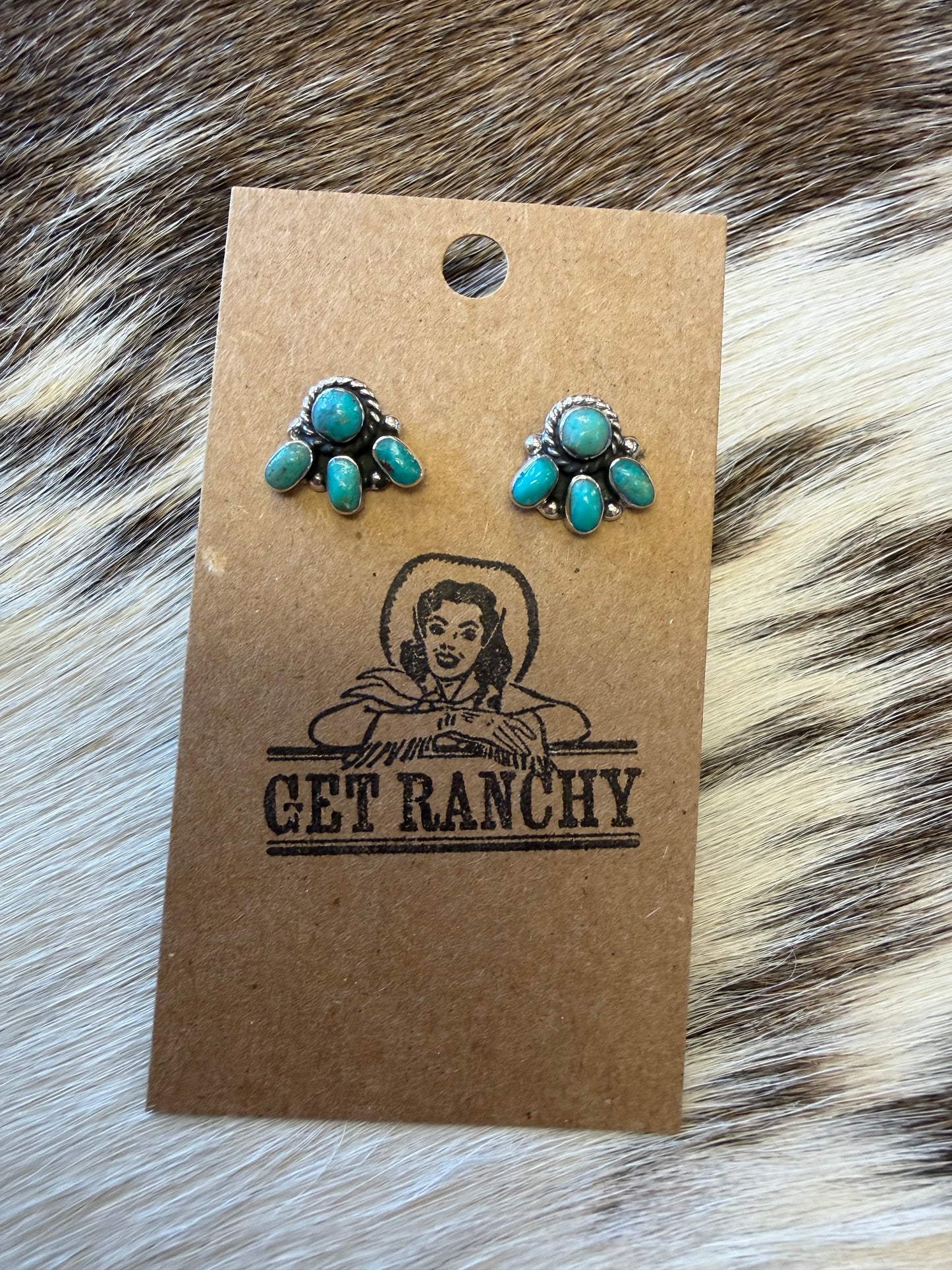 Eagleridge Cluster Stud Earrings