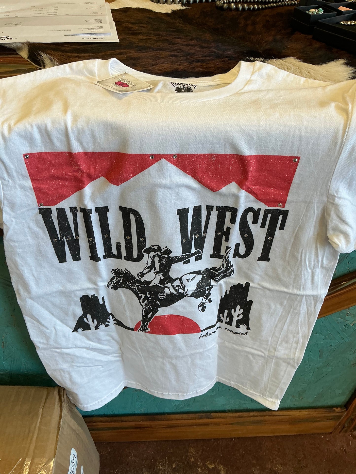 Wild West Label Tee