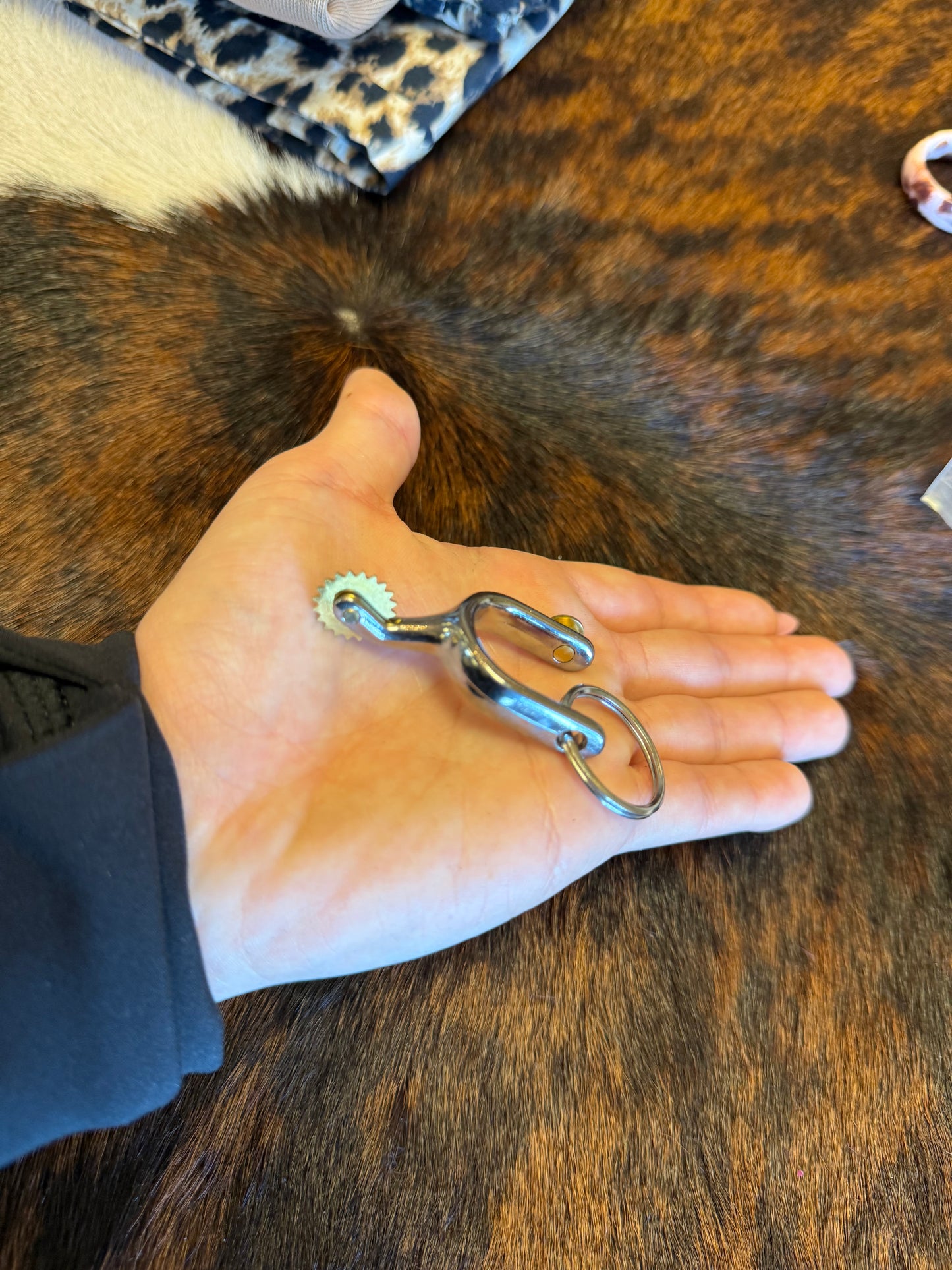 Spurly Spur Keychain