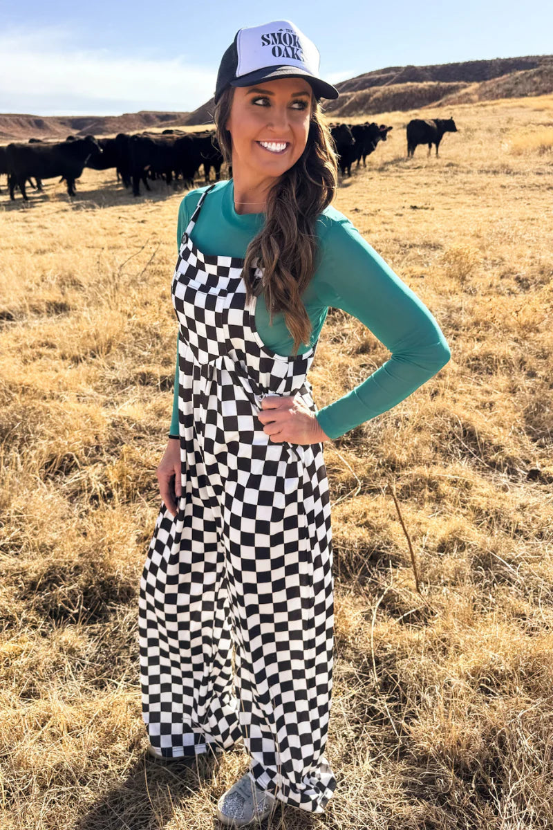 ROUND THE TRACK JUMPSUIT