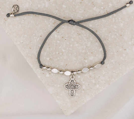 Four Way Cross Little Saints Bracelet