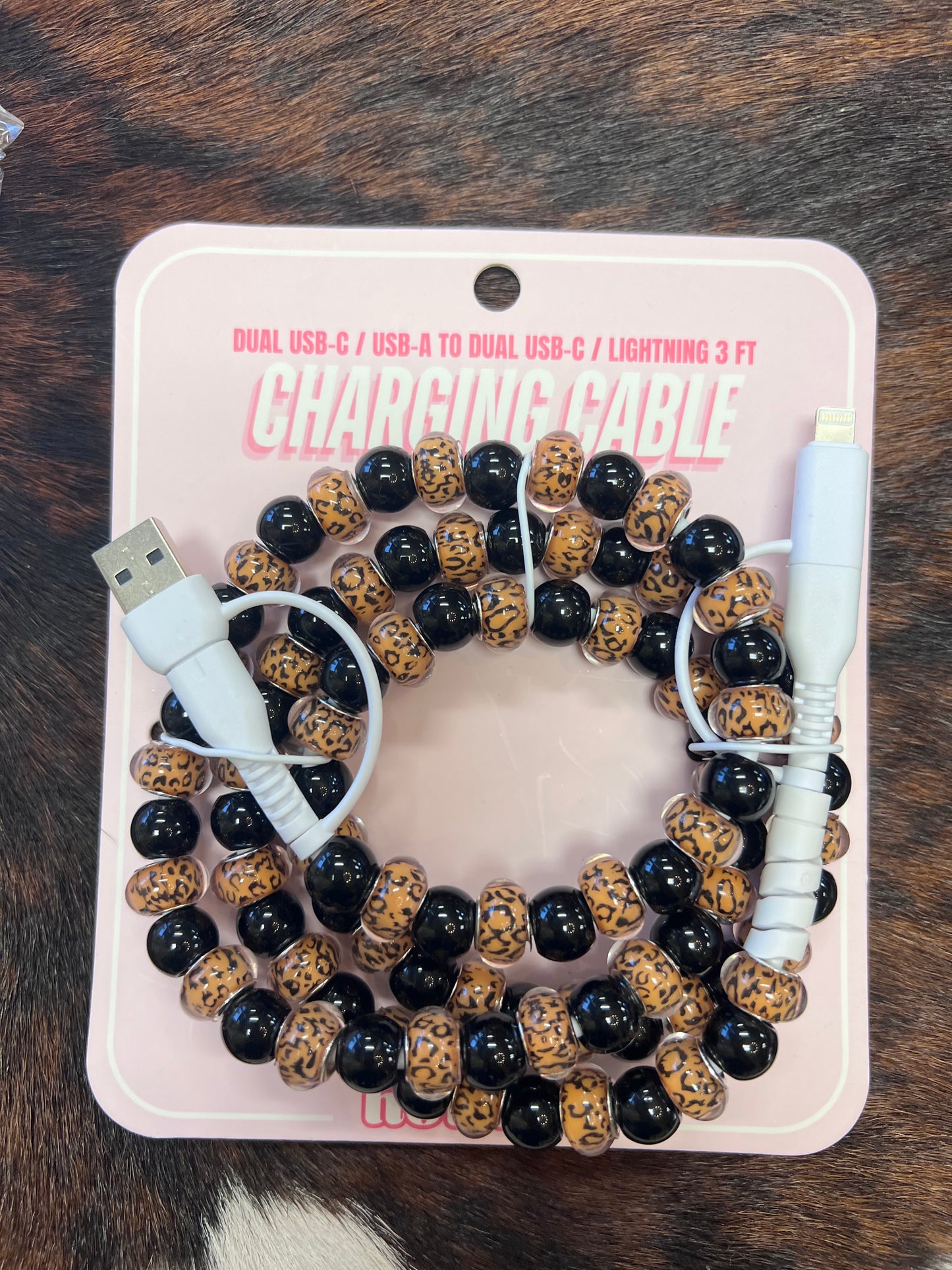 Beaded Phone Chargers