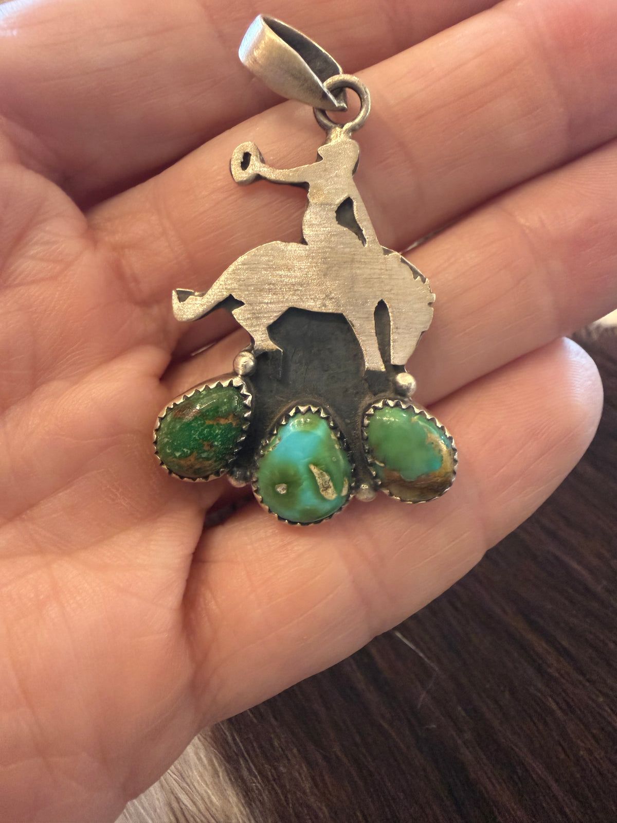 Sonoran Gold Bronc Pendant
