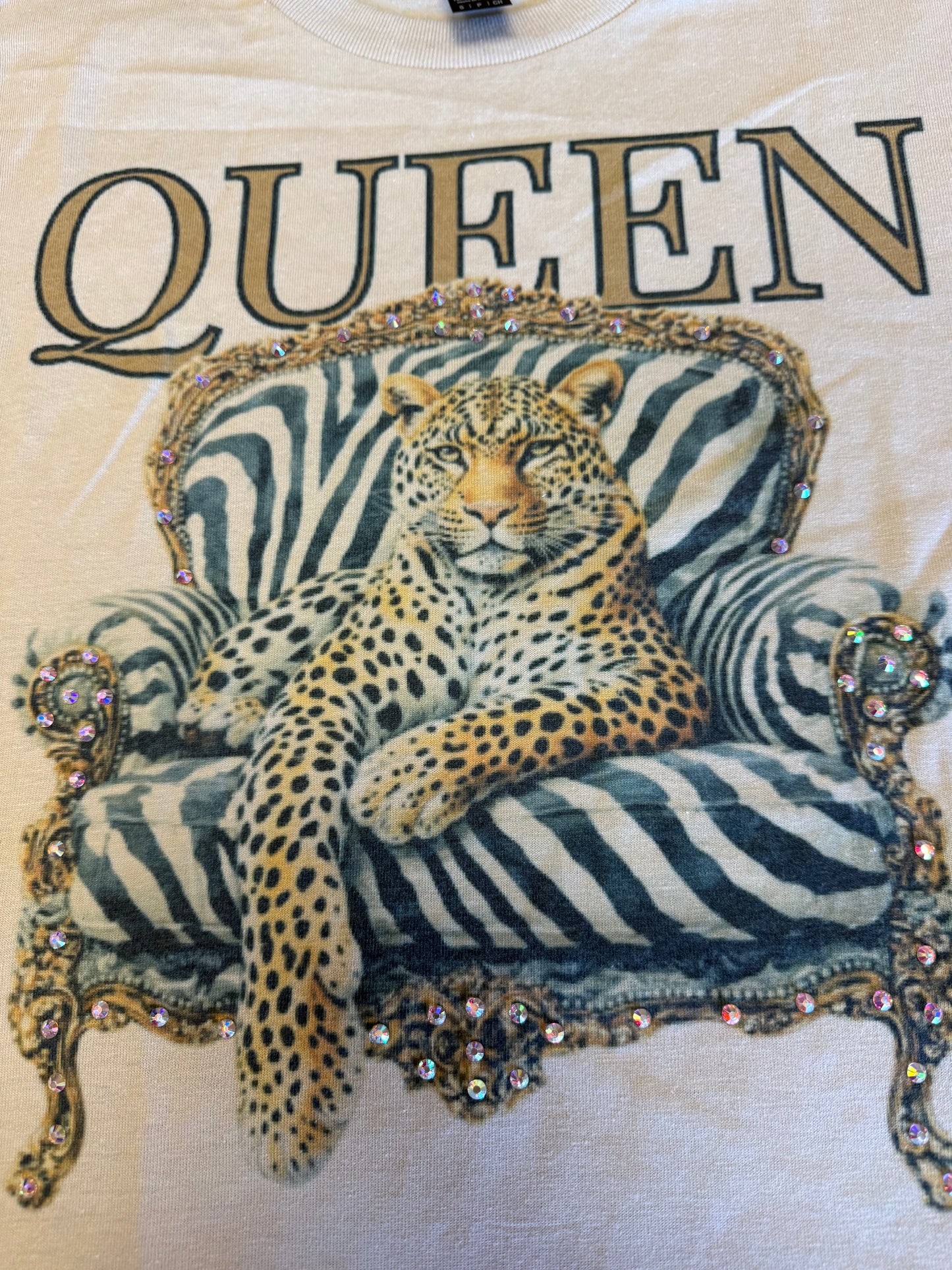 Cheetah Queen Tee
