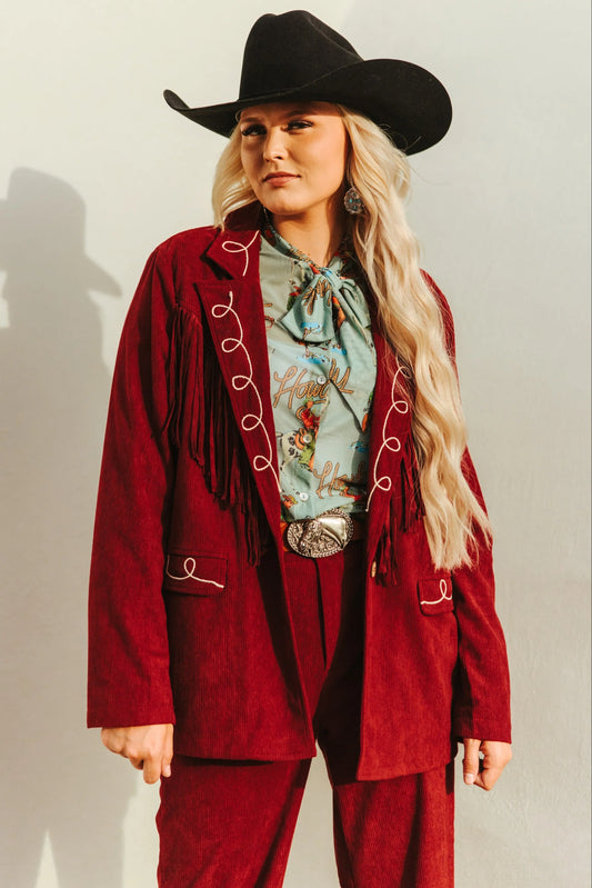 ROPING COWBOY BLAZER