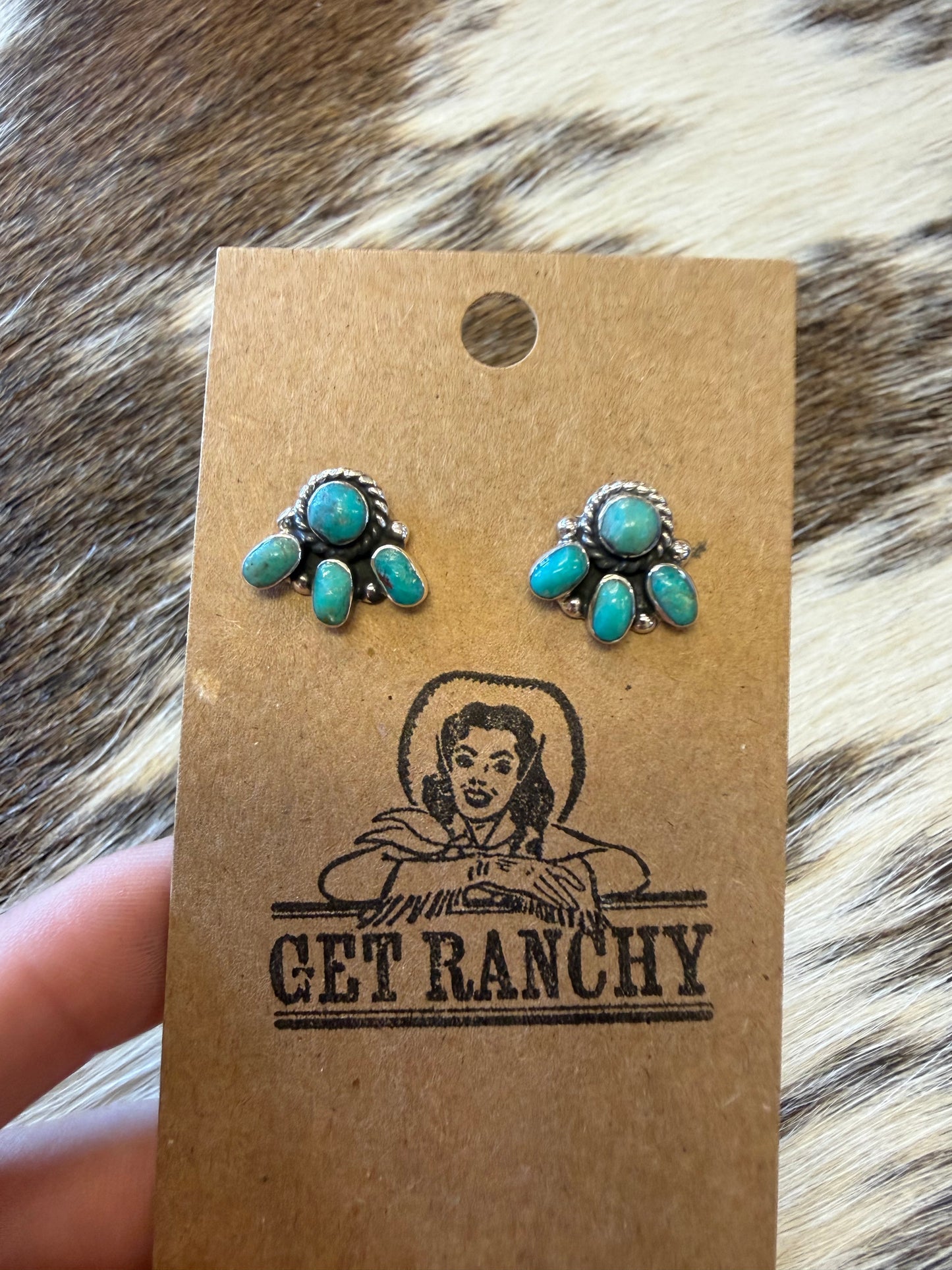 Eagleridge Cluster Stud Earrings