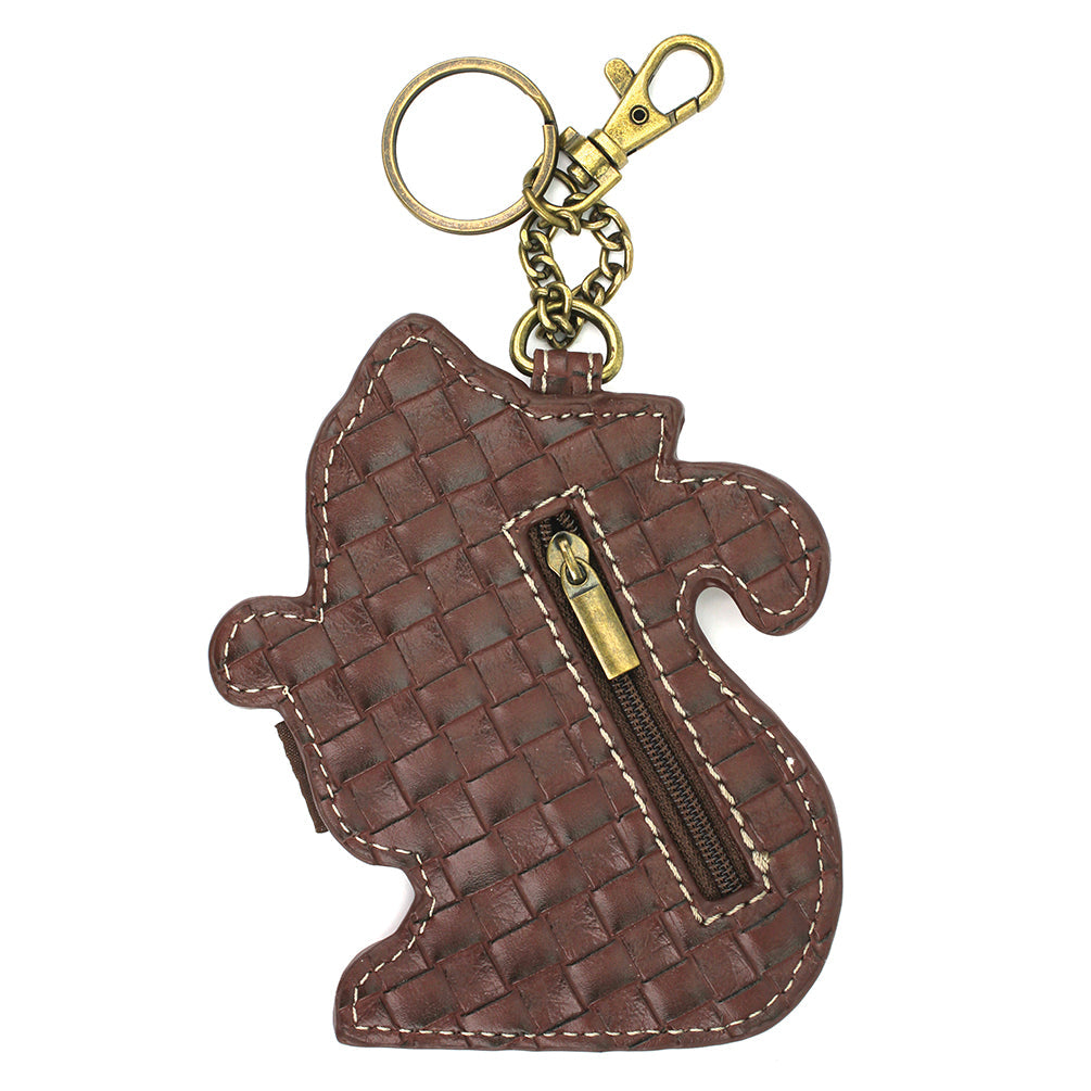KEY FOB/COIN PURSE - TABBY
CAT - ORANGE