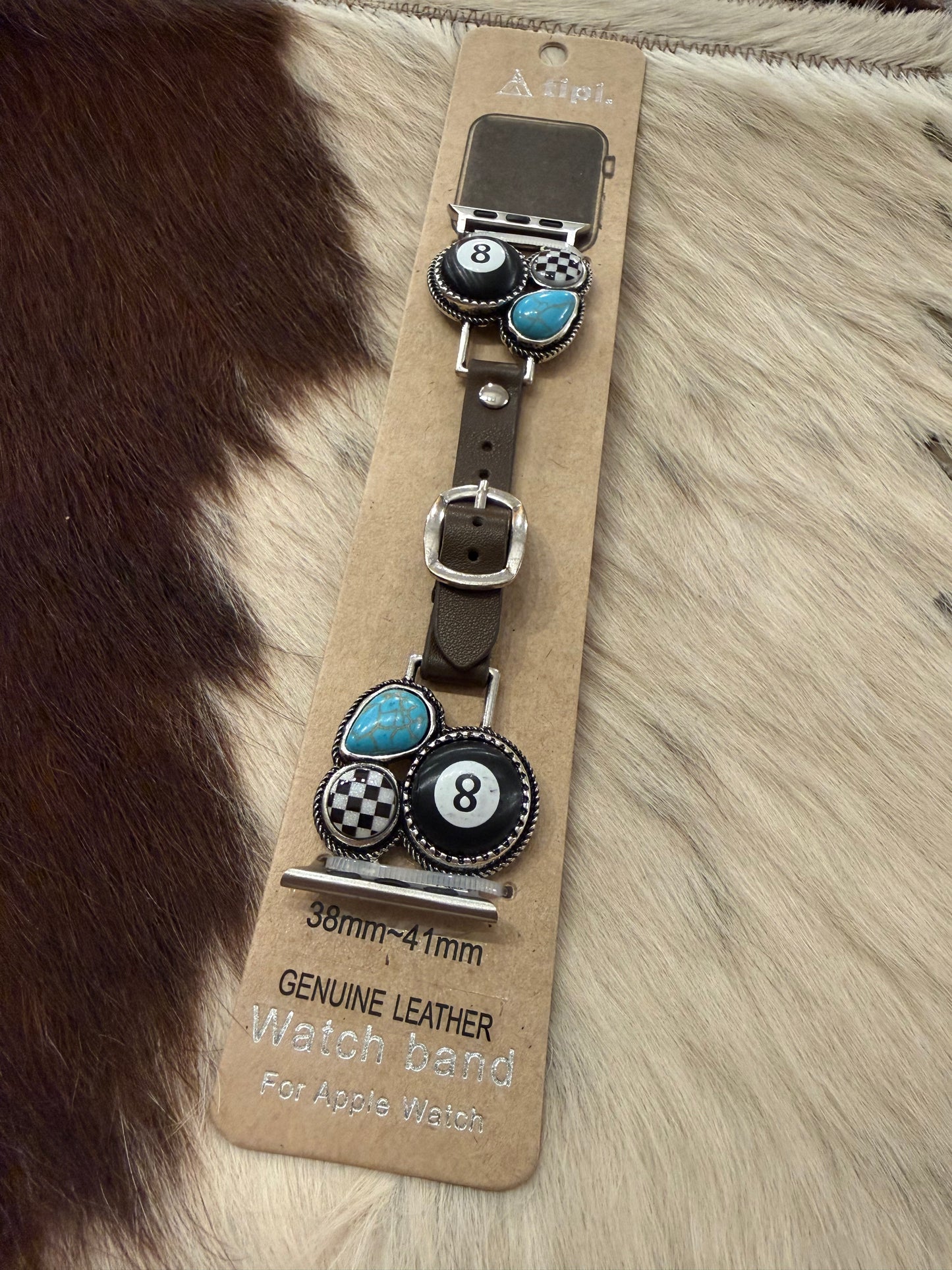 8 Ball Check Watchband