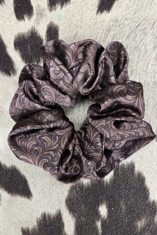 BRONZED BLOOM SCRUNCHIE