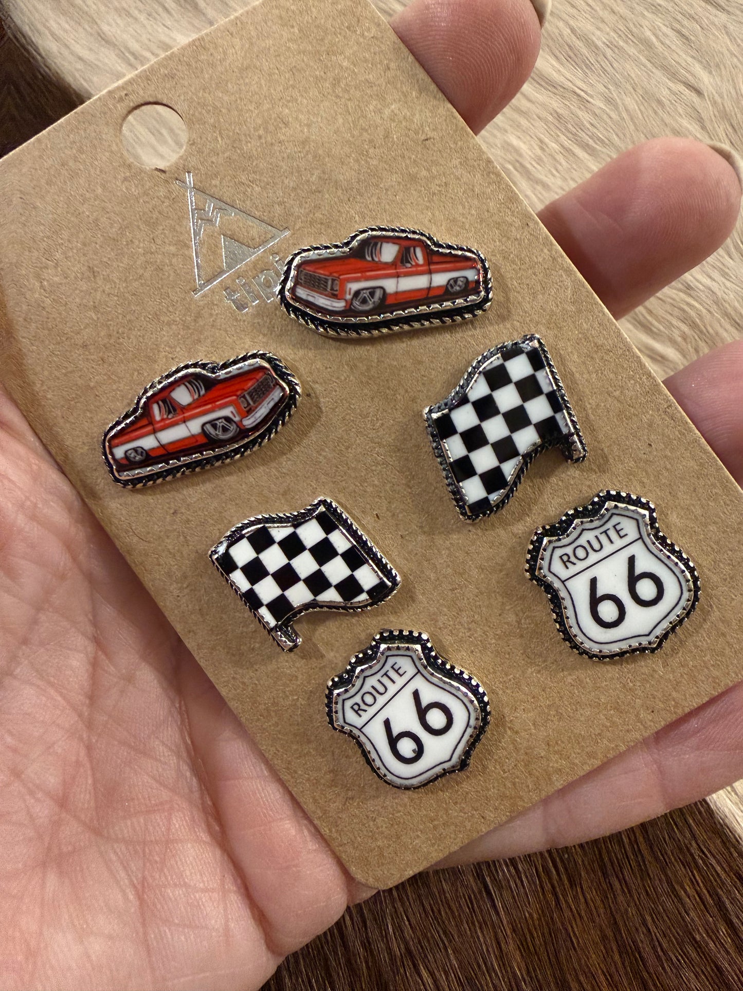 Route 66 Earring Set