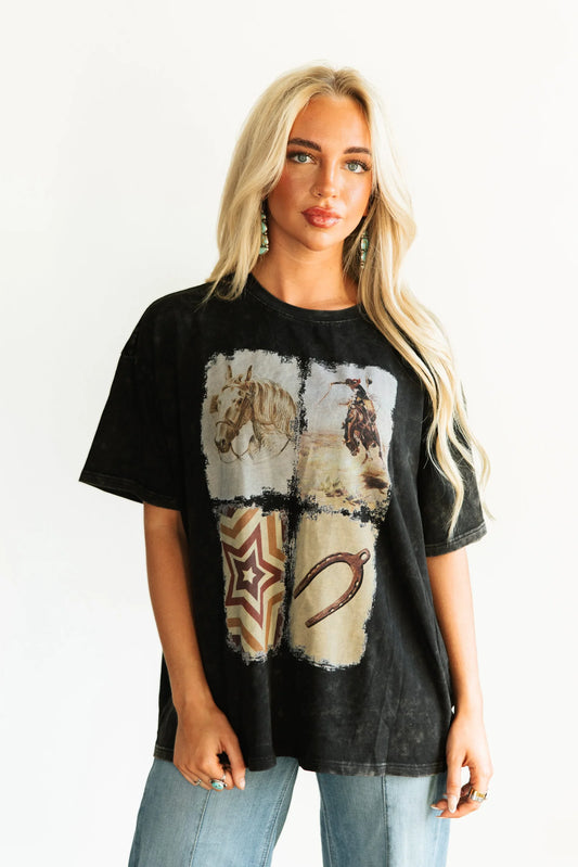 SQUARE COLLAGE GRAPHIC
TEE