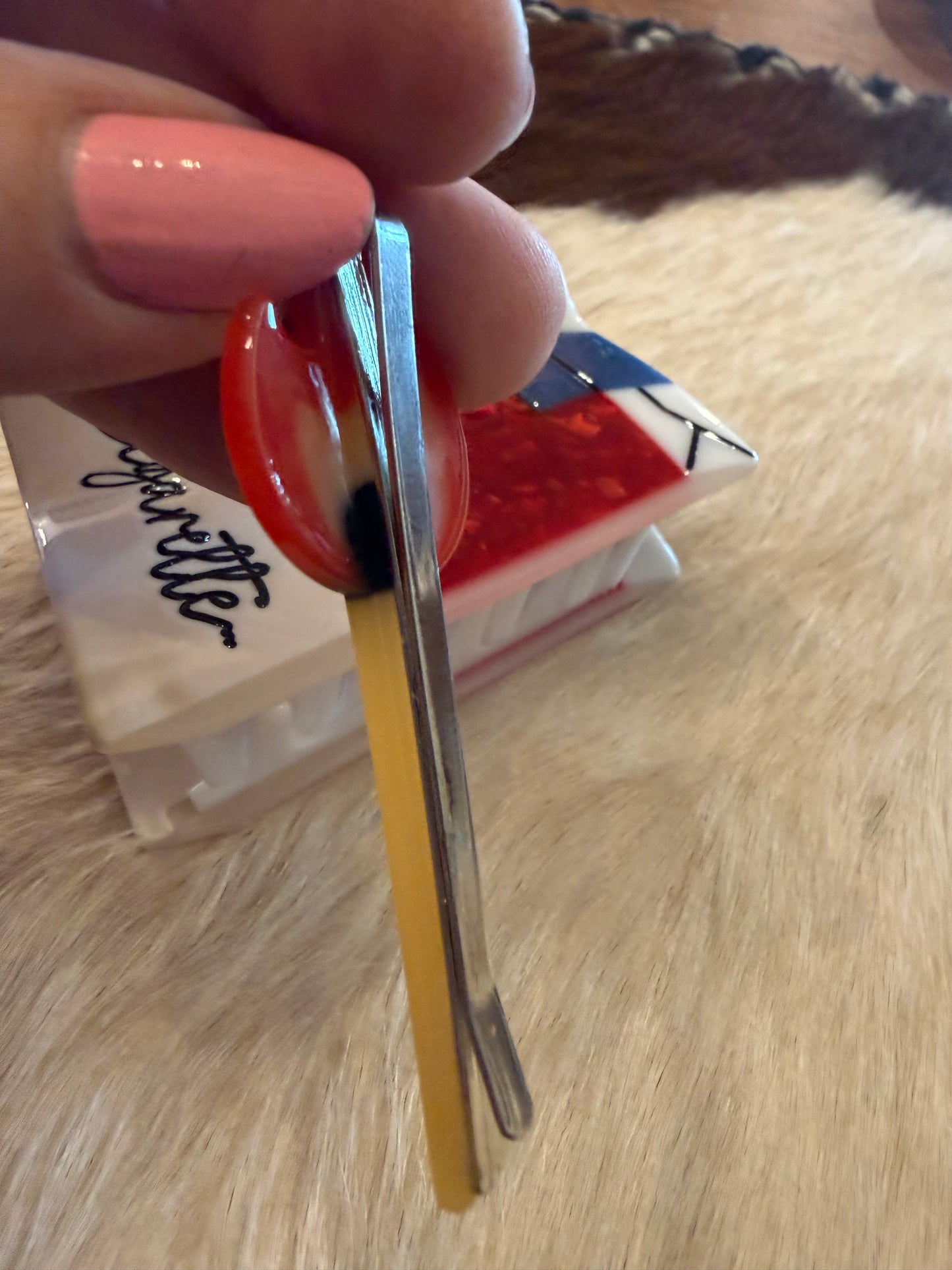 Cig Clip w Match Bobby Pin