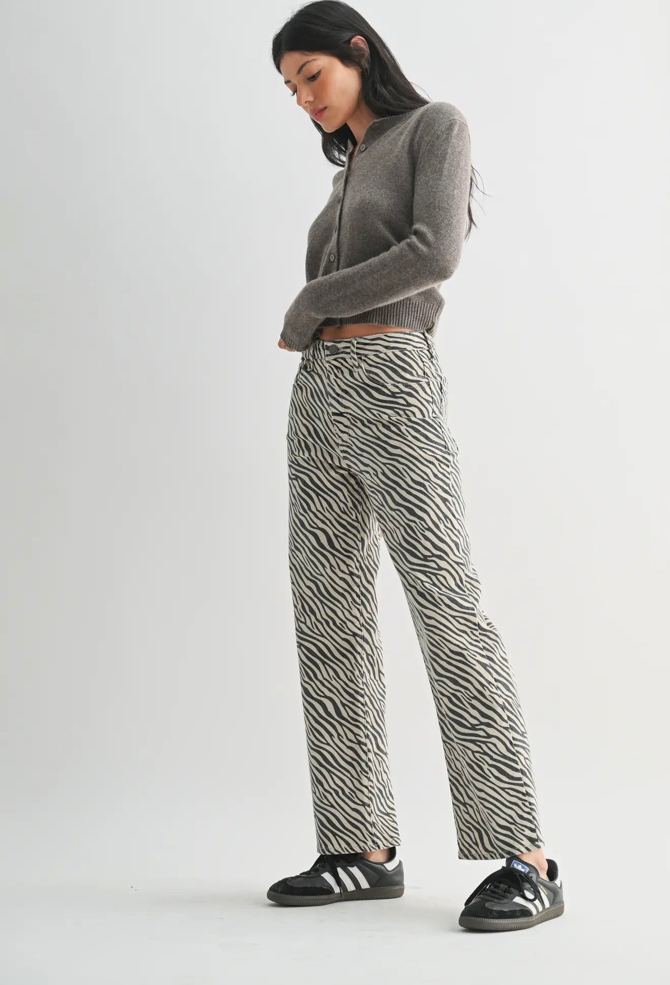 Zebra - High Rise Vintage Straight