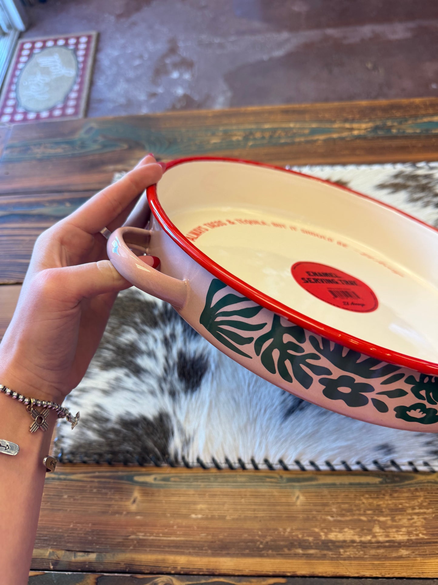 Enamel Tray - Tacos & Tequila