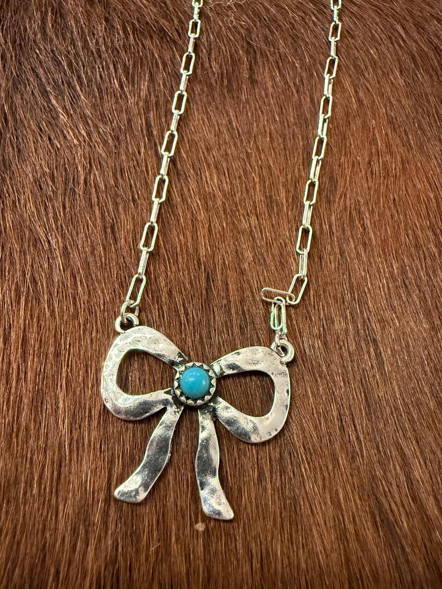 Tate Bow Necklace or Earrings