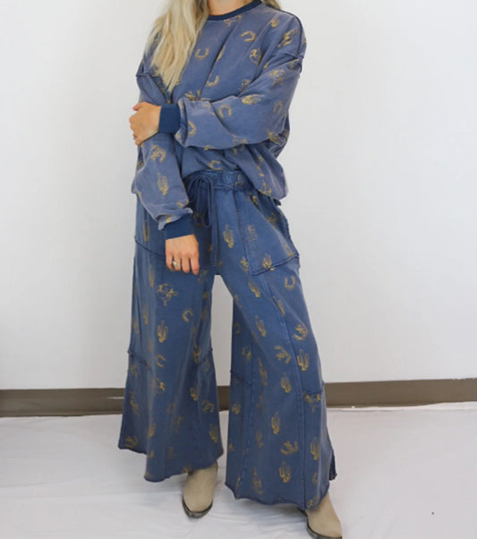 Indigo Western Set