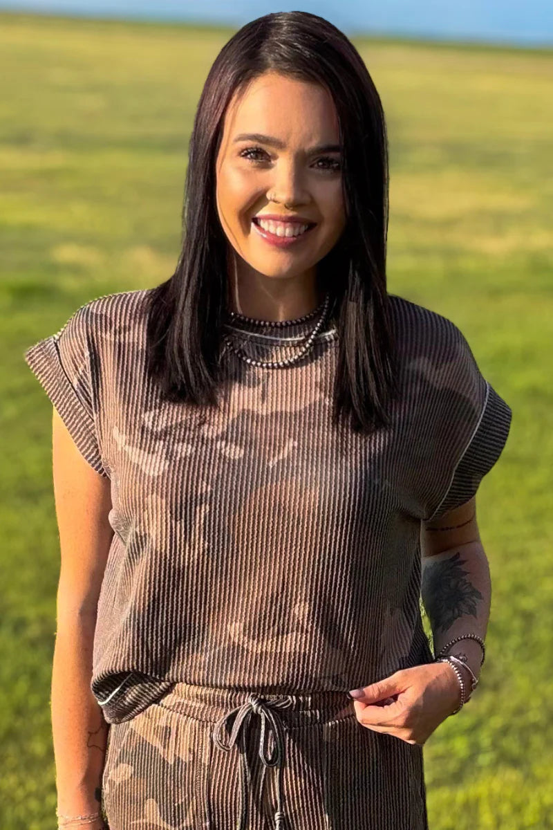 DUSTY CAMO KREEK TOP