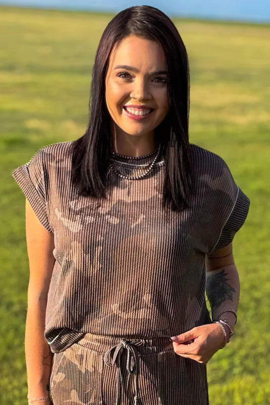 DUSTY CAMO KREEK TOP