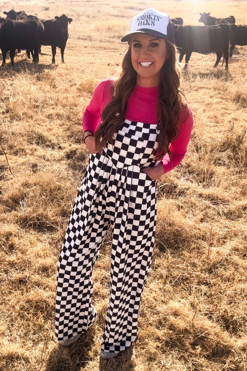 ROUND THE TRACK JUMPSUIT