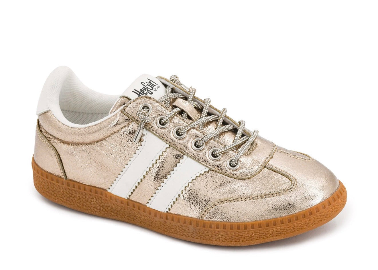 Heads Up Metallic Sneakers