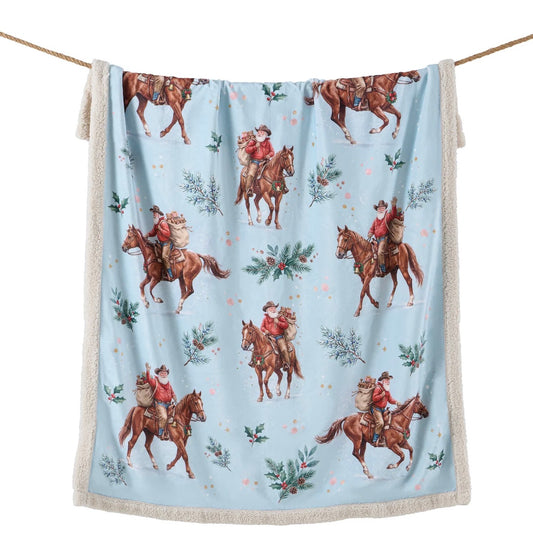 Santa on Horseback - Campfire
Sherpa Throw