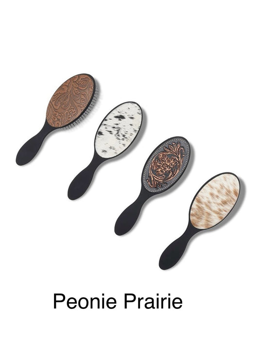 Peonie Prairie Hair Brush