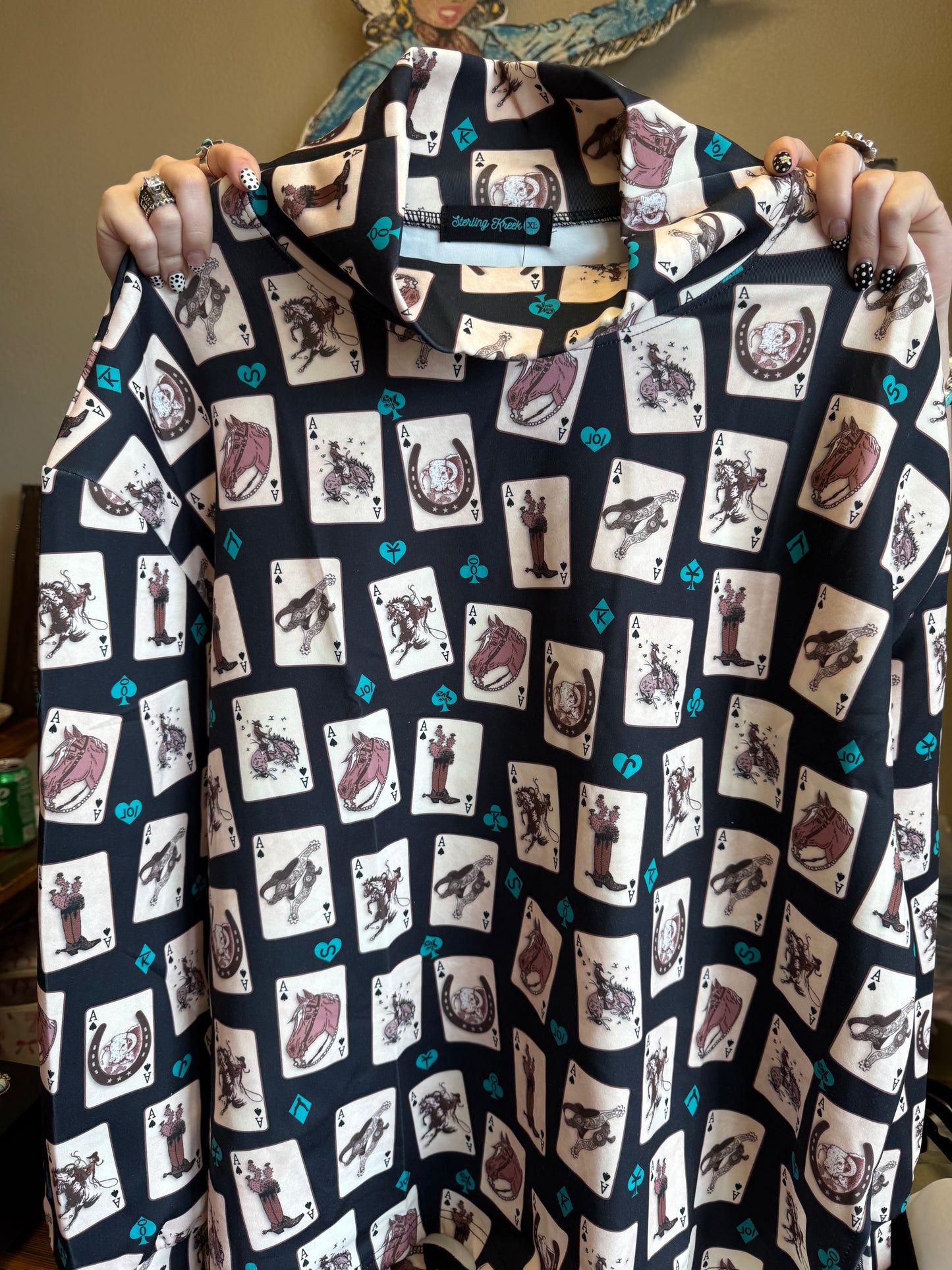 Luck Of The Brand Mock Neck