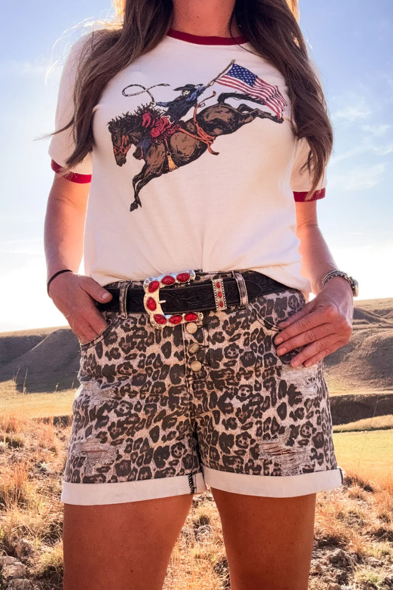 TENNESSEE WALKING SHORTS - CHEETAH