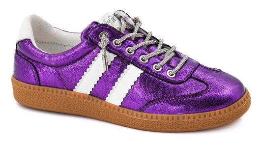 Heads Up Metallic Sneakers