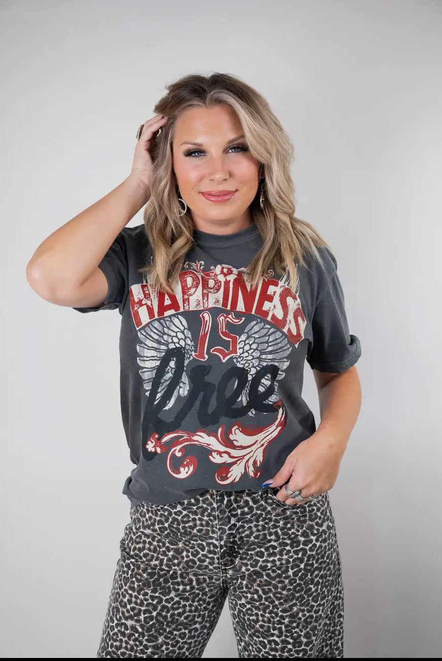 Happiness Is Free Tee