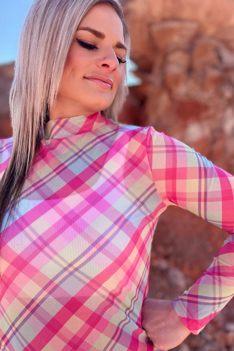 APRIL SHOWERS MESH TOP