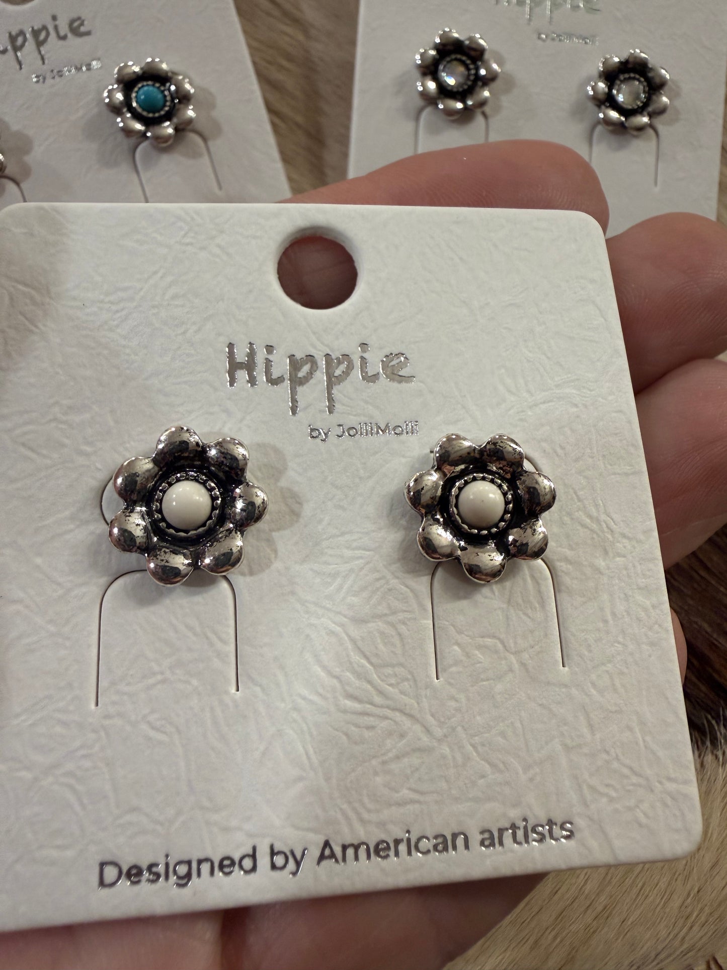 Fannie Flower Earrings