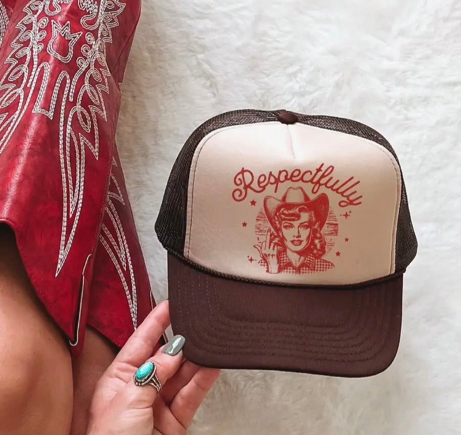 Respectfully Trucker Hat
