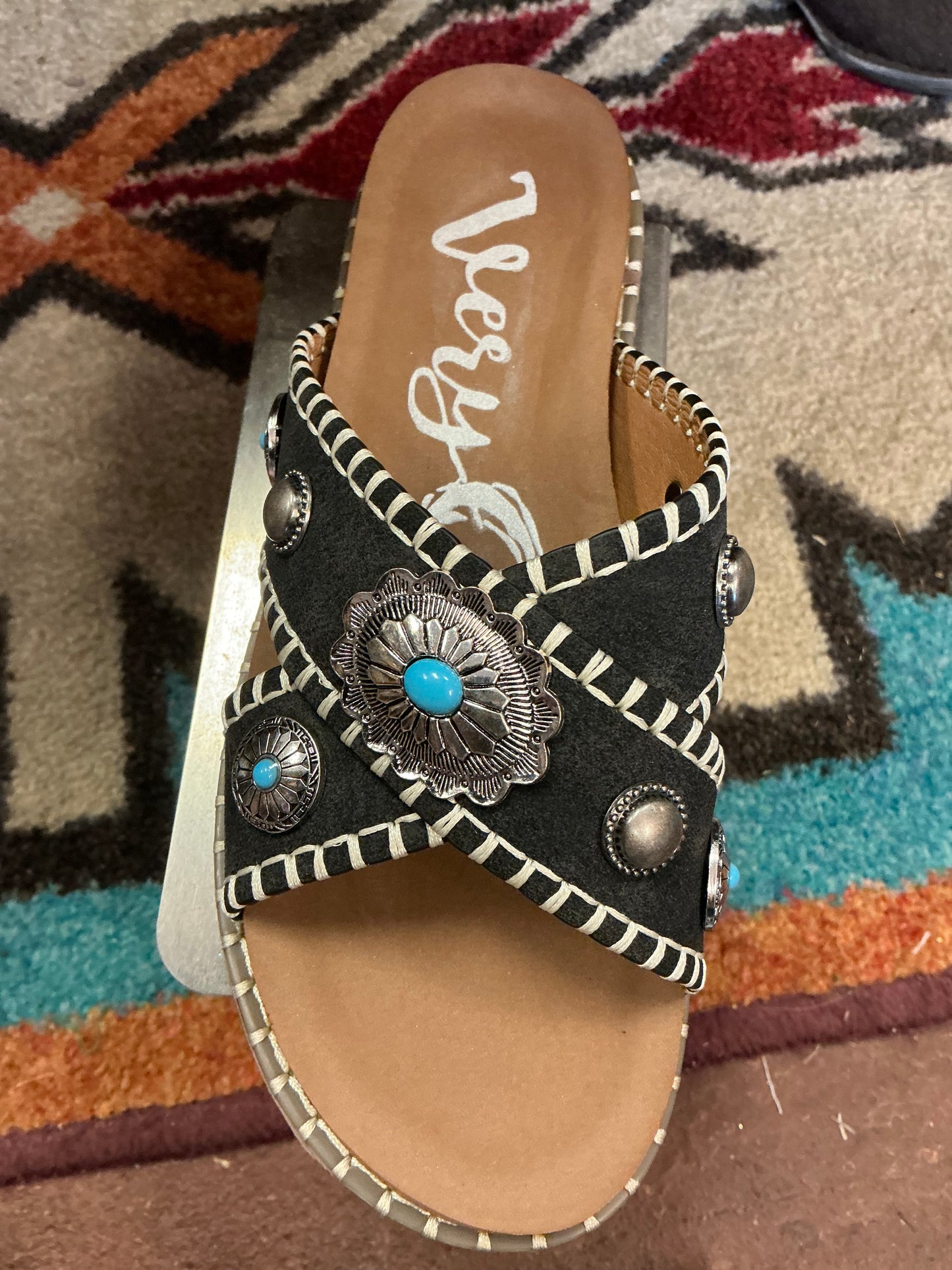 Betsy Black Sandals