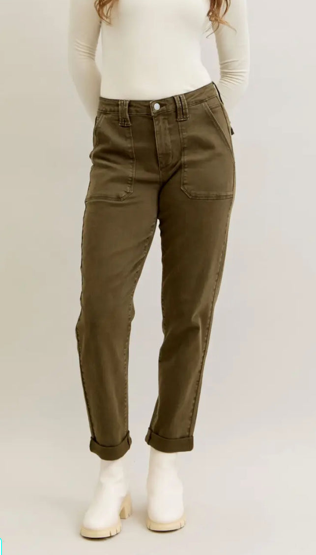 Aurora Weekender Garment Dyed Cuffed Jeans