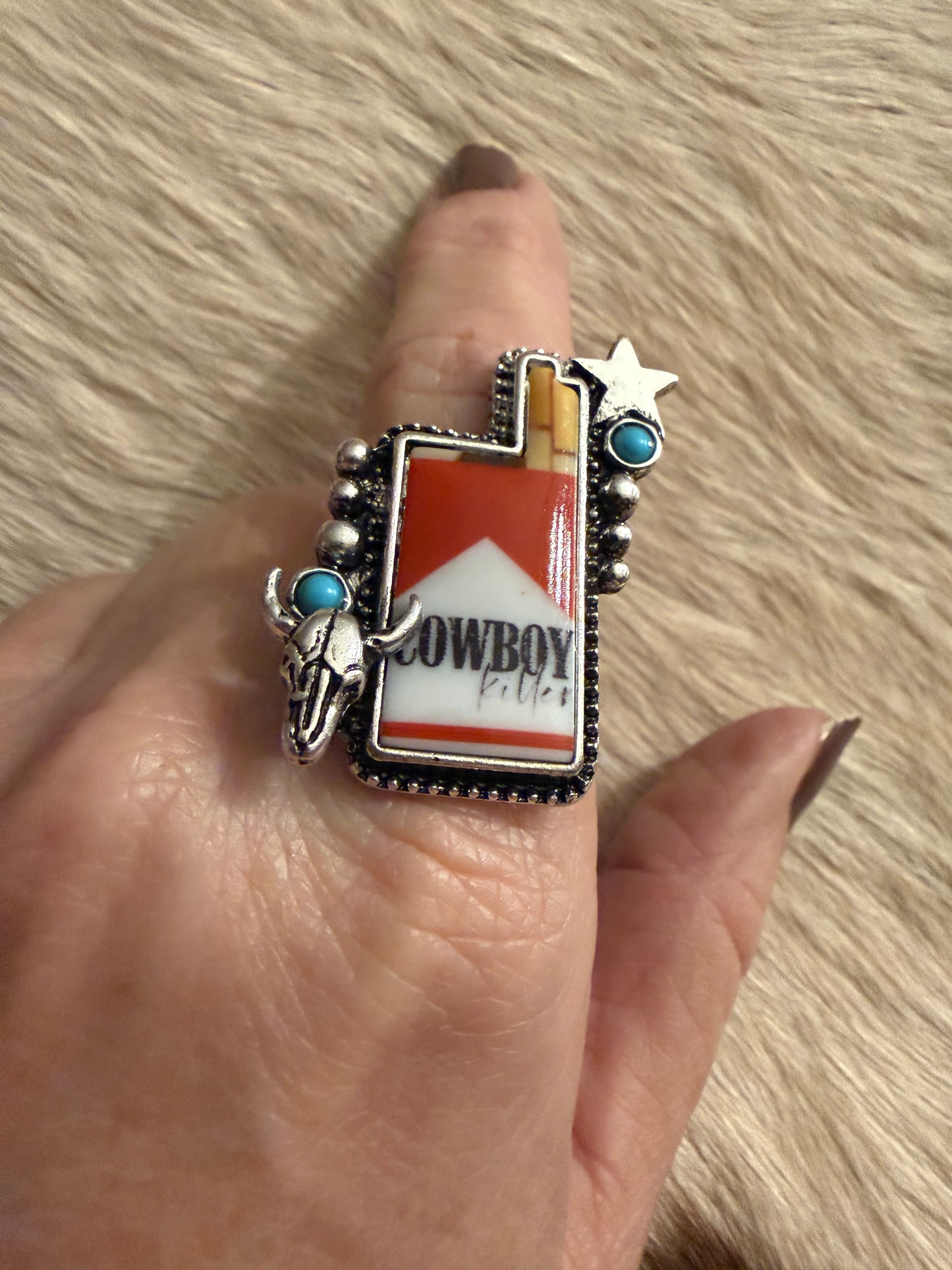 Smoke ‘Em Cowboy Ring