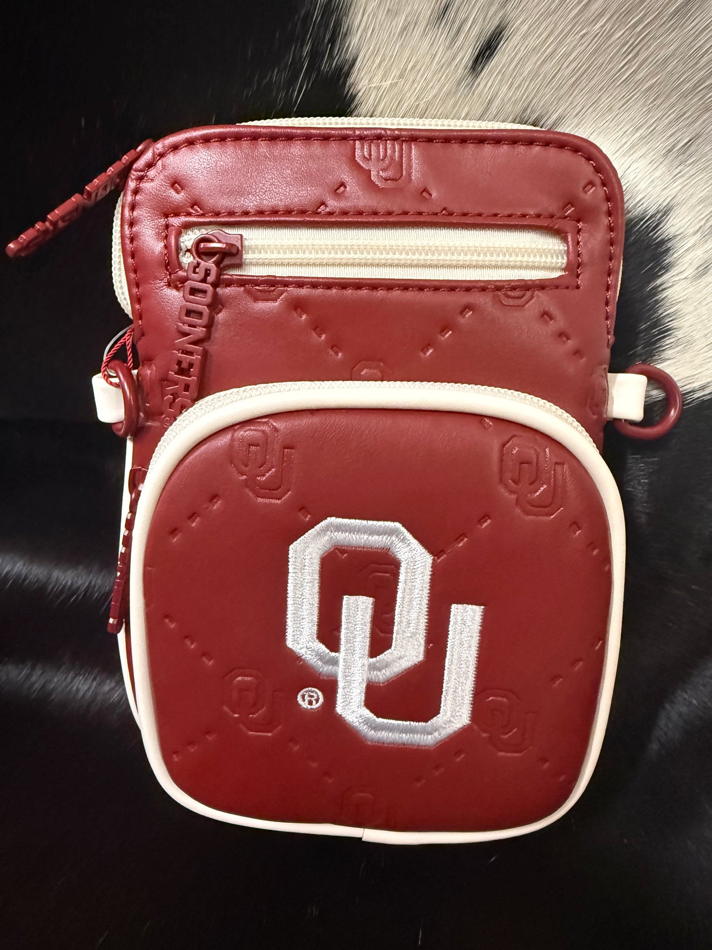 OU Crossbody with OU Strap and Wristlet