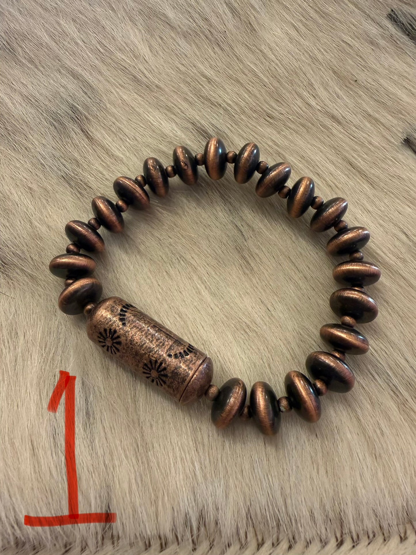 Carter Copper Bracelet - Stretch