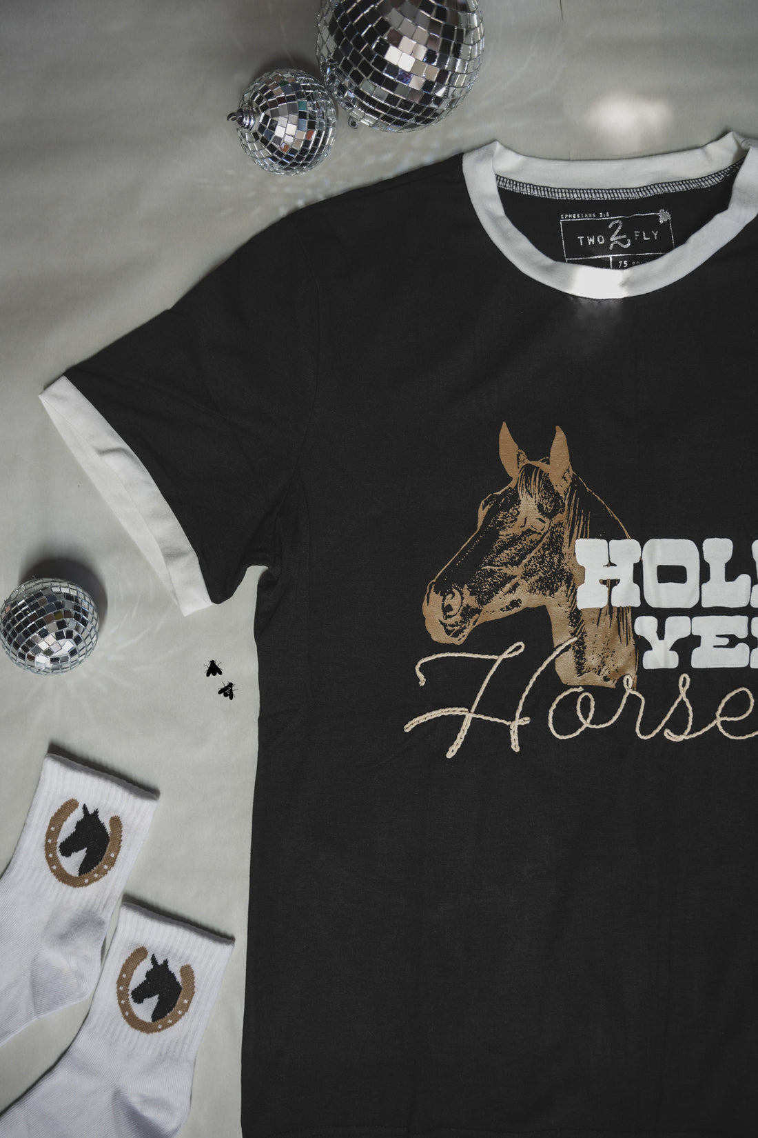 HOLD YER HORSES
TEE