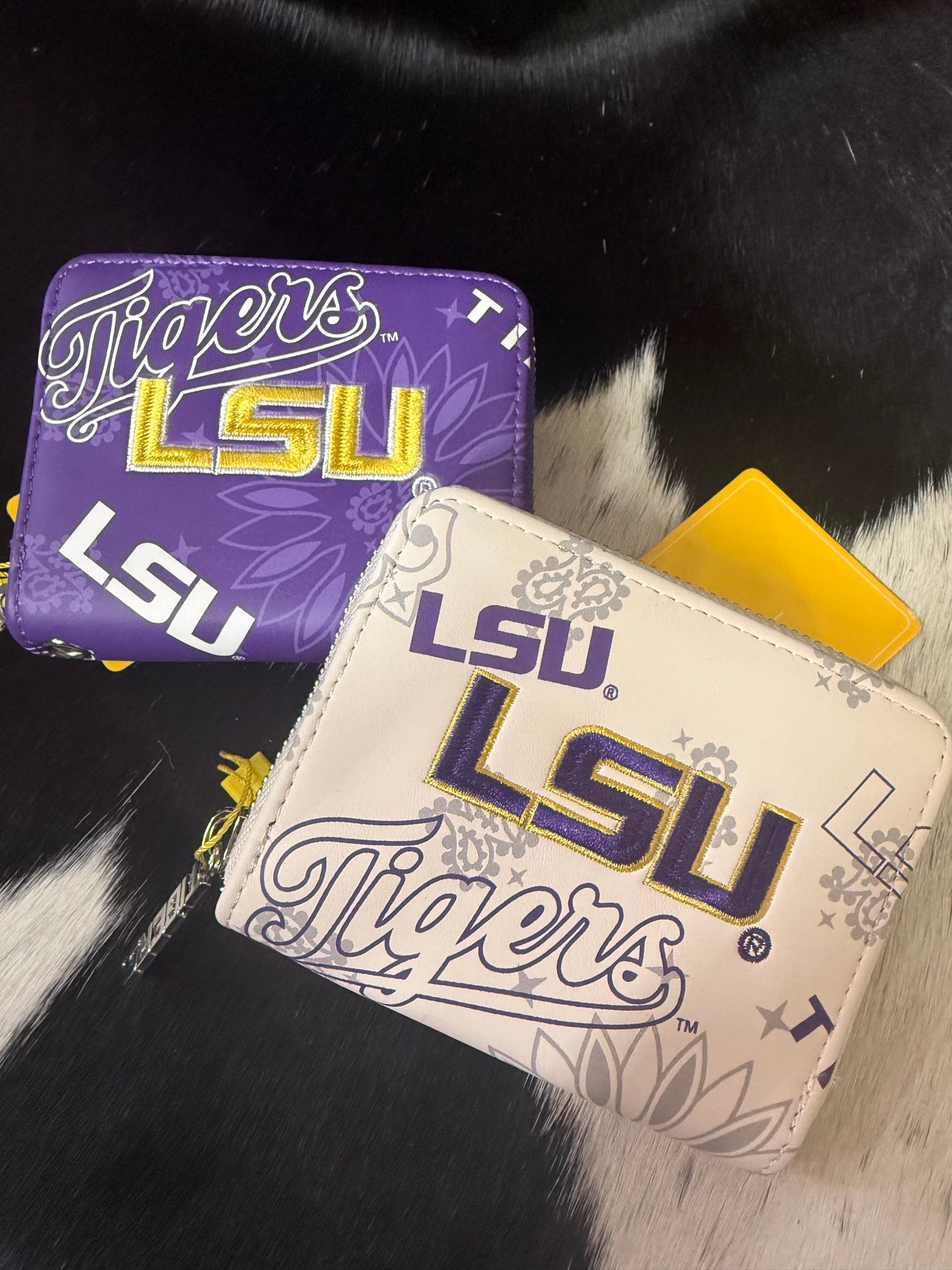 LSU Wallet with Wristlet