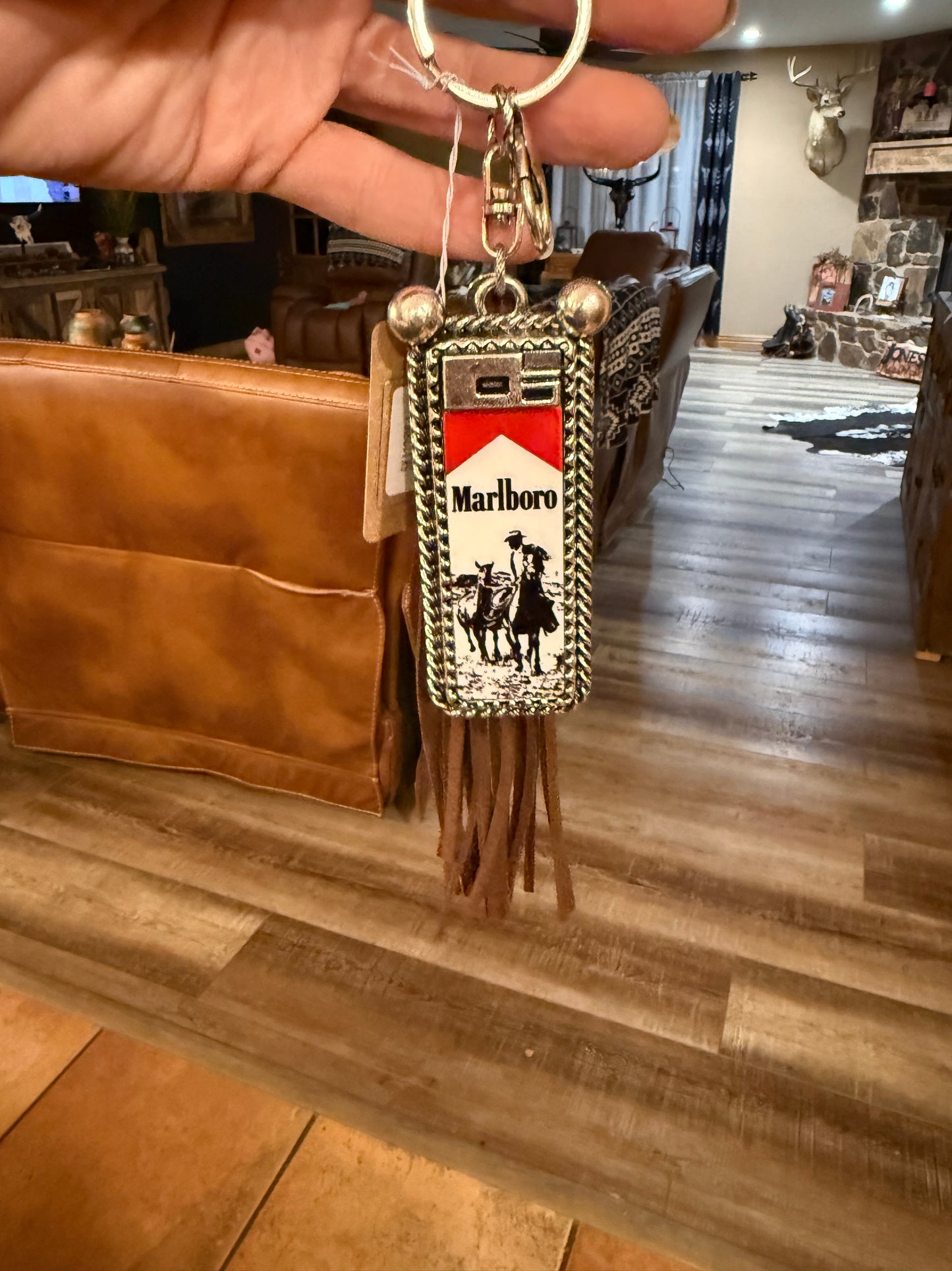 Marlboro Man Keychain