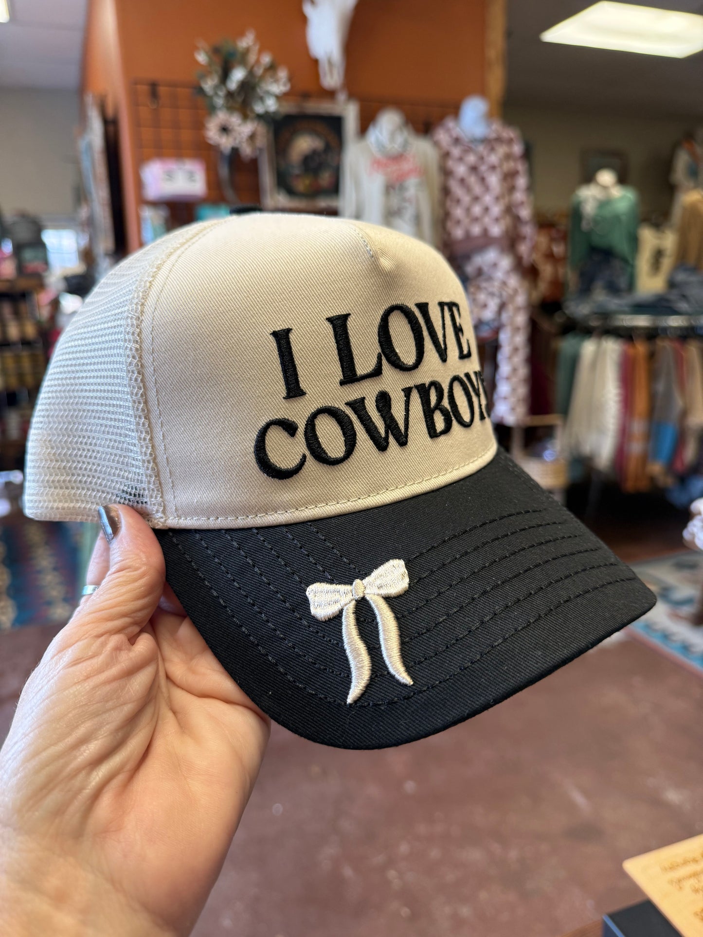 I Love Cowboys Hat