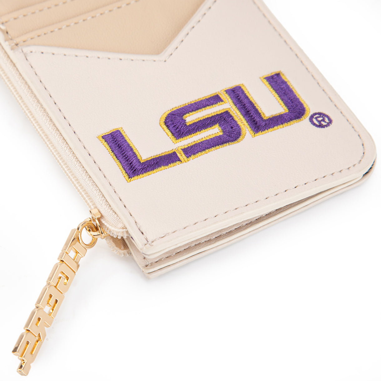 Louisiana State University Fighting
Tigers Zip Card Case