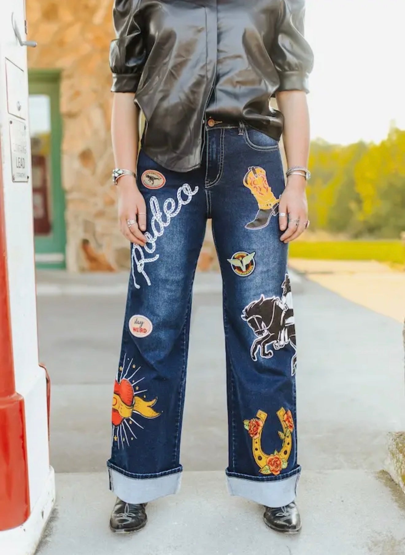 Rodeo Patch Jeans
