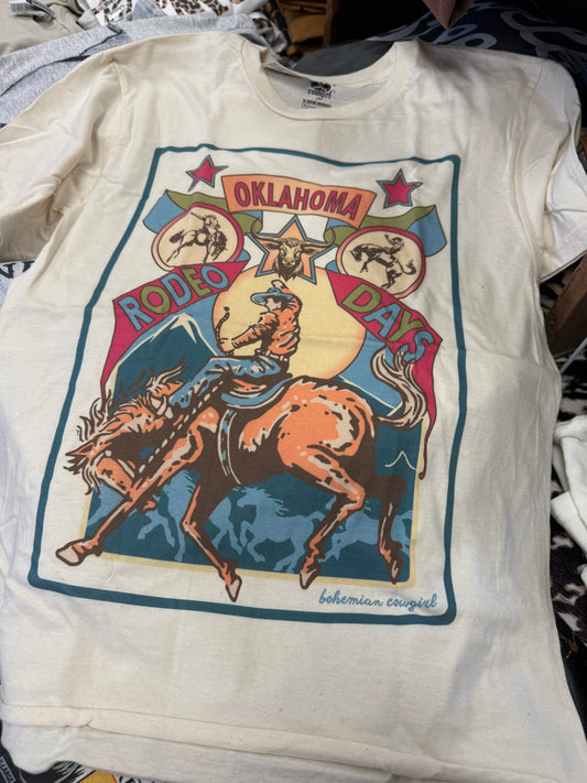 Oklahoma Rodeo Days Tee
