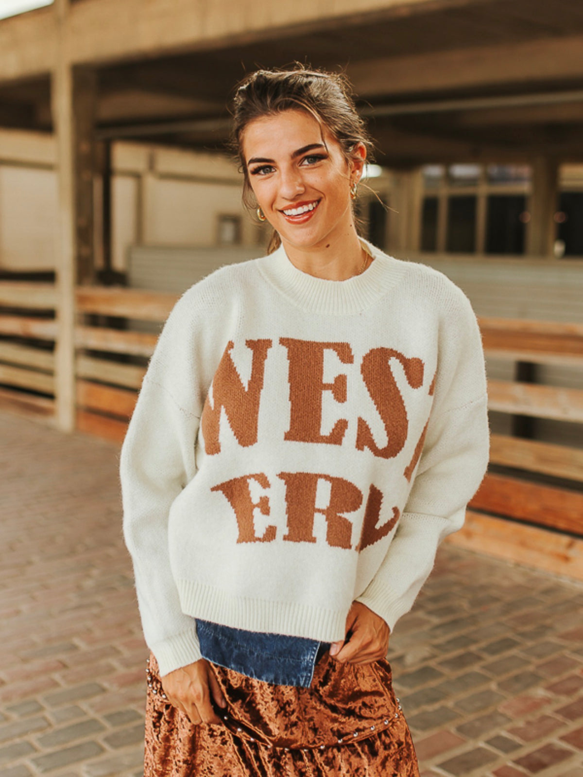 Western Vibes Sweater