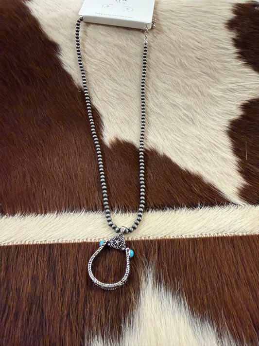 Stir It Up Cowboy - Necklace